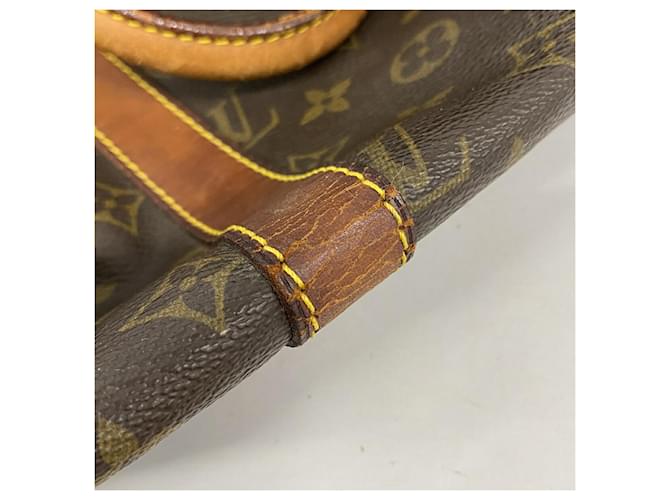 Louis Vuitton Marrone Boston Monogram Keepall 45 - vista 8