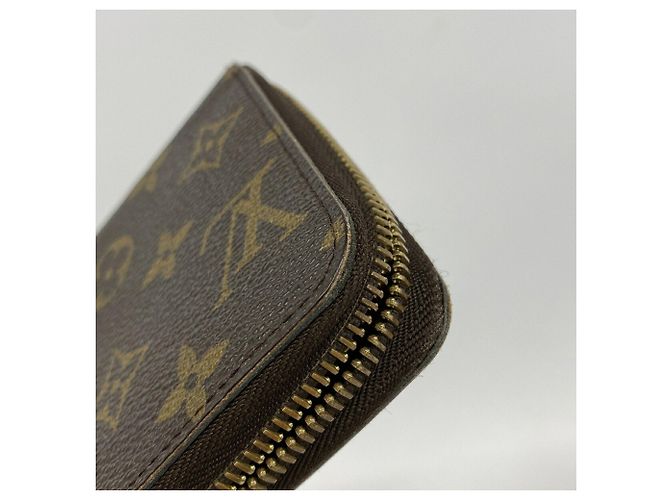 Louis Vuitton Monogram Zippy Wallet M42616 Marrone - vista 6