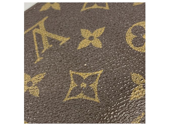 Louis Vuitton Monogram Zippy Wallet M42616 Marrone - vista 8
