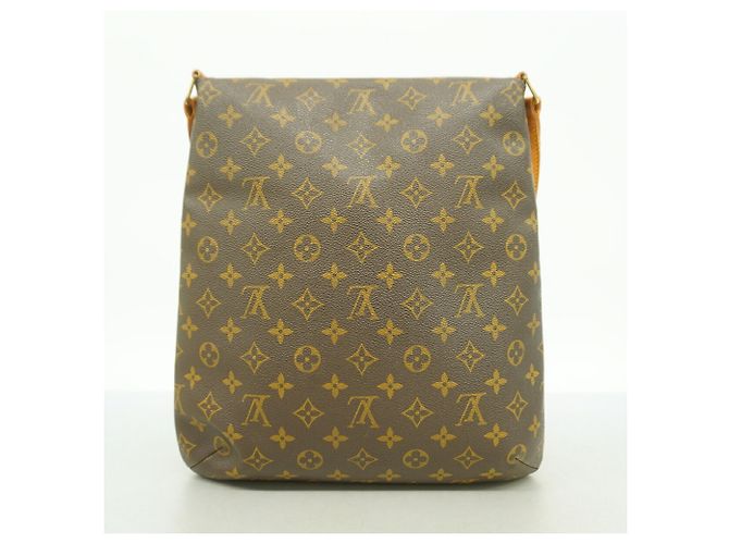 Louis Vuitton Monogram Musette Schultertasche Braun - Ansicht 12