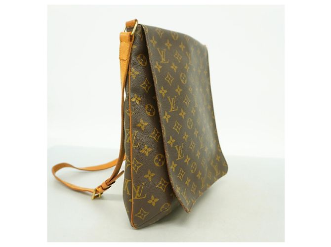 Louis Vuitton Monogram Musette Schultertasche Braun - Ansicht 2