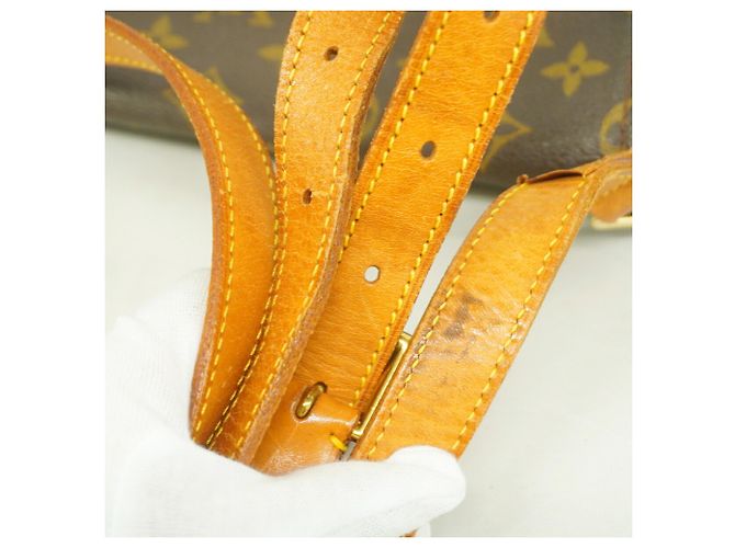 Louis Vuitton Monogram Musette Schultertasche Braun - Ansicht 8