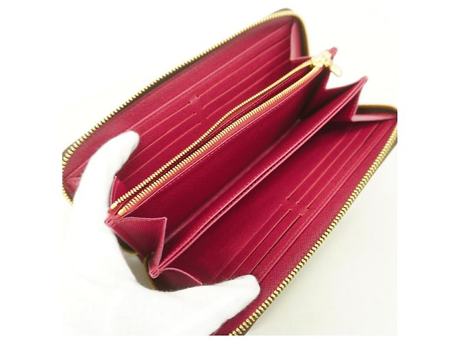 Louis Vuitton Monogram Zippy Wallet Fuschia - Ansicht 3