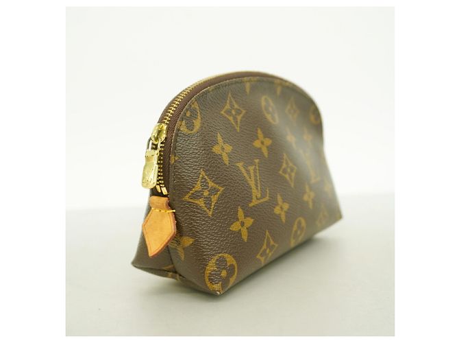 Borsa Louis Vuitton Monogram Pochette Tic PM Marrone - vista 2
