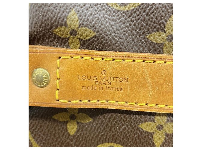 Louis Vuitton Monogram Keepall Bandoulière 55 Marrone - vista 5