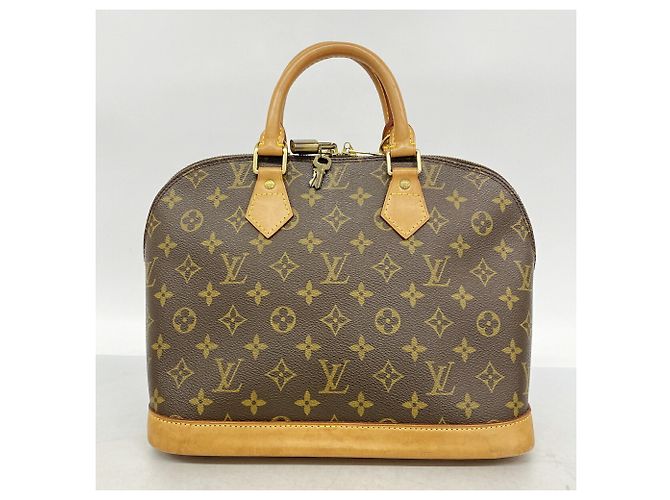 Borsa Louis Vuitton Alma Monogram Marrone - vista 10