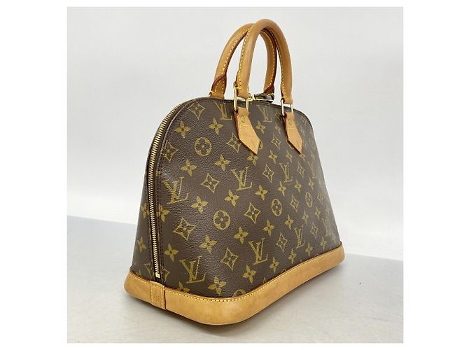 Borsa Louis Vuitton Alma Monogram Marrone - vista 2
