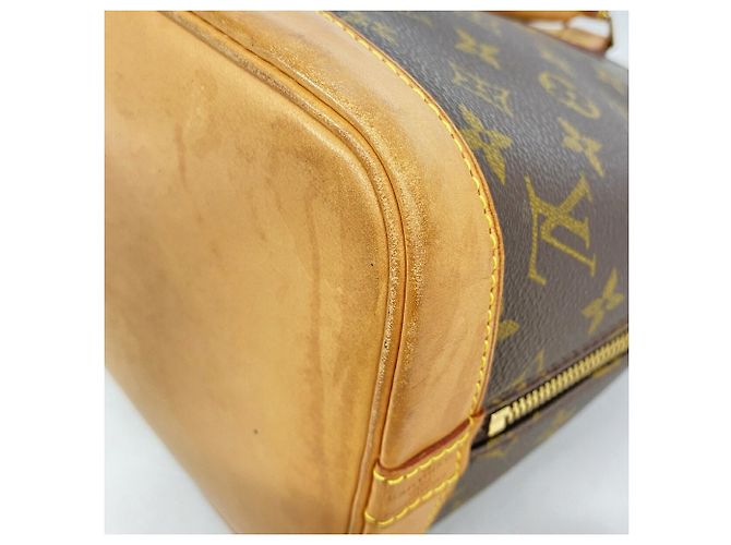 Borsa Louis Vuitton Alma Monogram Marrone - vista 6