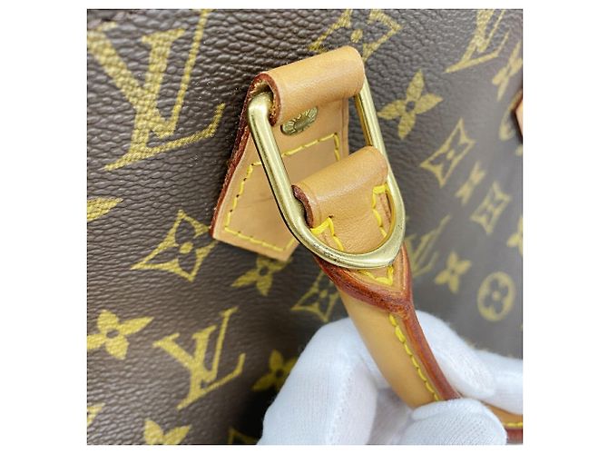 Borsa Louis Vuitton Alma Monogram Marrone - vista 8