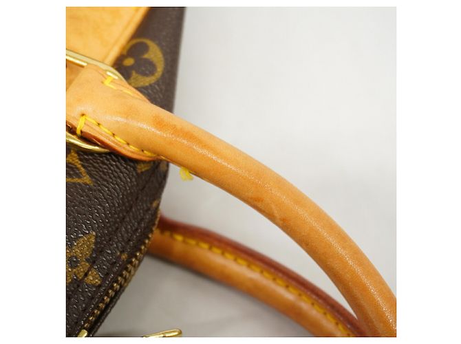 Borsa Louis Vuitton Monogram Deauville Marrone - vista 11