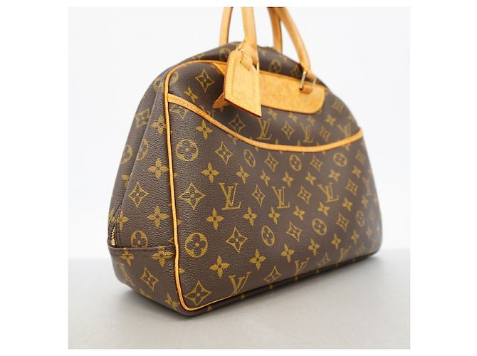Borsa Louis Vuitton Monogram Deauville Marrone - vista 2
