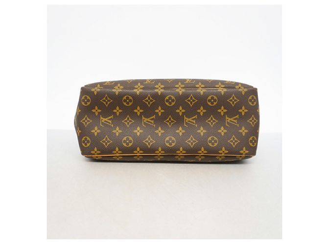Borsa Louis Vuitton Monogram Deauville Marrone - vista 3