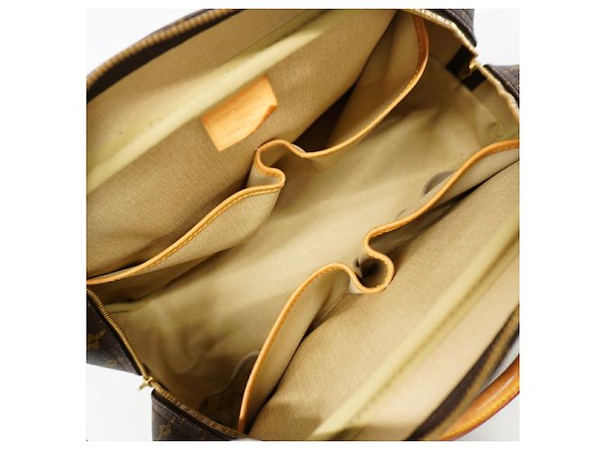 Borsa Louis Vuitton Monogram Deauville Marrone - vista 4