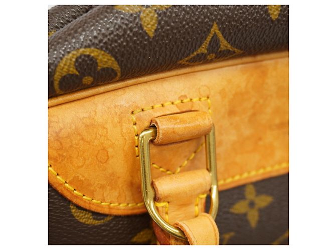 Borsa Louis Vuitton Monogram Deauville Marrone - vista 7