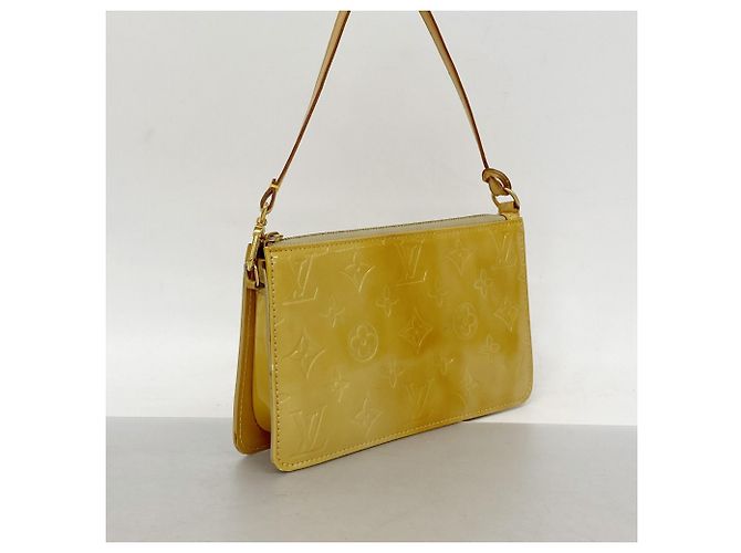 Borsa/Pochette Louis Vuitton Vernis Lexington Beige - vista 2