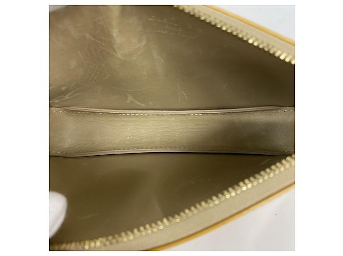 Borsa/Pochette Louis Vuitton Vernis Lexington Beige - vista 4