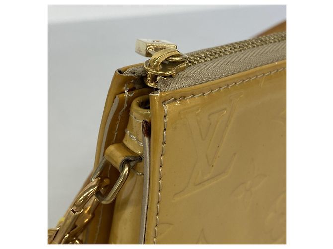 Borsa/Pochette Louis Vuitton Vernis Lexington Beige - vista 8