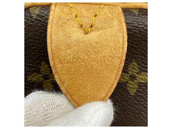 Louis Vuitton Boston Monogram Keepall 55 Marrone - vista 5