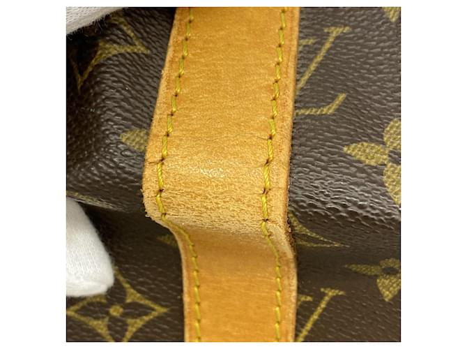 Louis Vuitton Boston Monogram Keepall 55 Marrone - vista 7