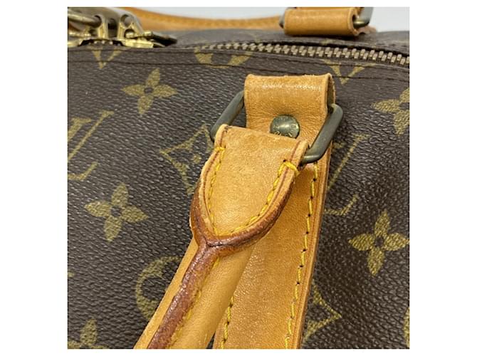 Louis Vuitton Boston Monogram Keepall 55 Marrone - vista 9
