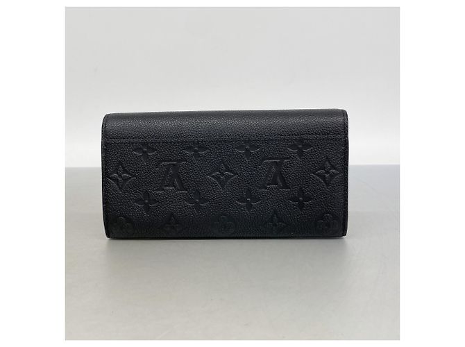 Louis Vuitton Monogram Empreinte Sarah Long Wallet Schwarz - Ansicht 6