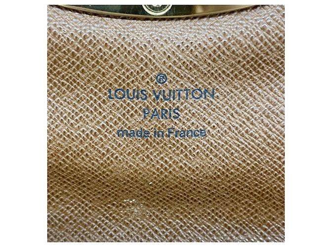 Louis Vuitton Monogram Etoile Portefeuille Sarah Long Wallet Castaño - vista 4