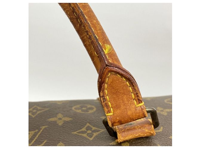 Borsa Louis Vuitton Boston Monogram Keepall 55 Marrone - vista 9