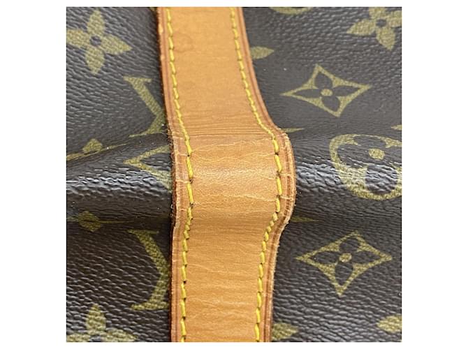 Louis Vuitton Boston Monogram Keepall 55 Marrone - vista 6