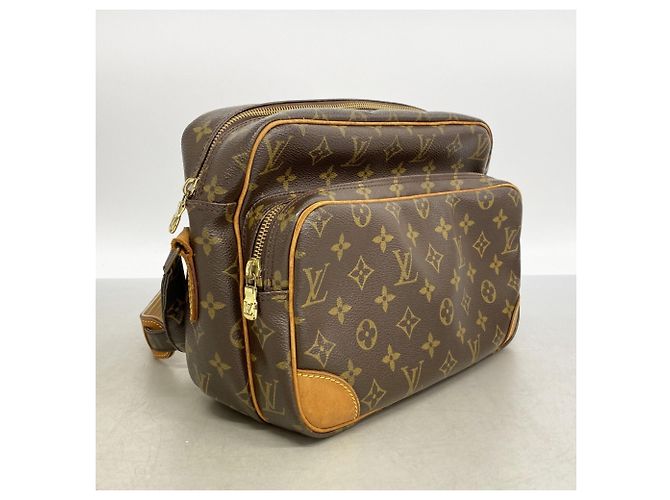 Borsa a Spalla Louis Vuitton Monogram Nile Marrone - vista 2
