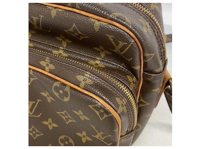 Borsa a Spalla Louis Vuitton Monogram Nile Marrone - vista 6