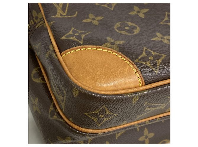 Borsa a Spalla Louis Vuitton Monogram Nile Marrone - vista 7