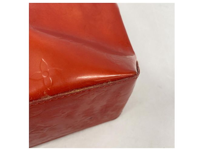 Borsa Louis Vuitton Vernis Lead PM Rosso - vista 7