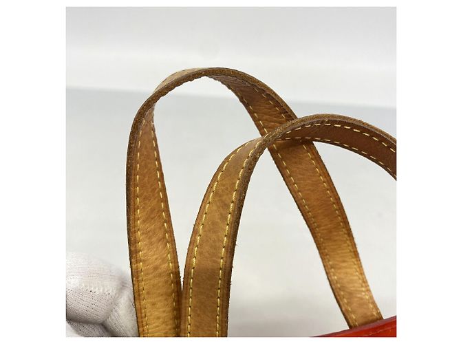 Borsa Louis Vuitton Vernis Lead PM Rosso - vista 8