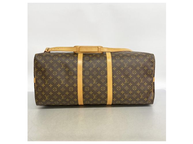 Louis Vuitton Boston Monogram Keepall Bandoulière 60 Marrone - vista 3