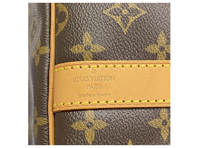 Louis Vuitton Boston Monogram Keepall Bandoulière 60 Marrone - vista 5