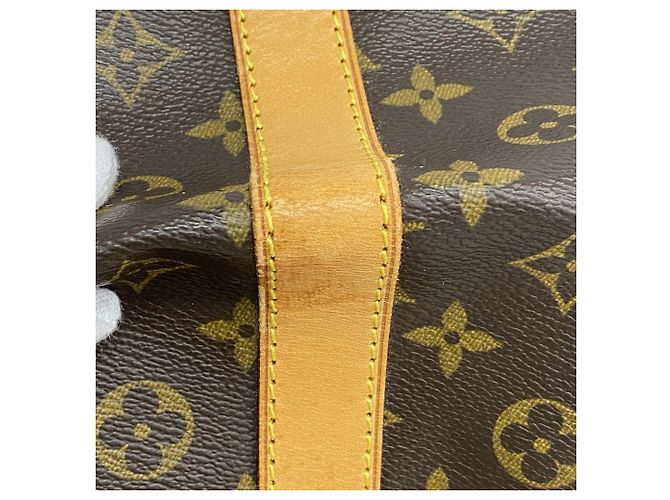Louis Vuitton Boston Monogram Keepall Bandoulière 60 Marrone - vista 6