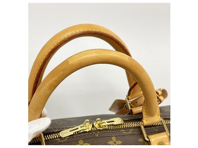 Louis Vuitton Boston Monogram Keepall Bandoulière 60 Marrone - vista 7