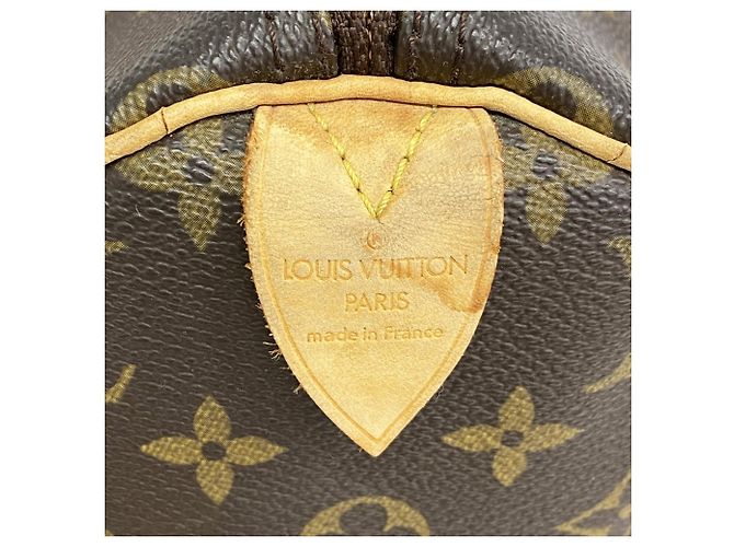Louis Vuitton Monogram Speedy 30 Handtasche Braun - Ansicht 5