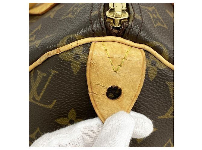 Louis Vuitton Monogram Speedy 30 Handtasche Braun - Ansicht 7