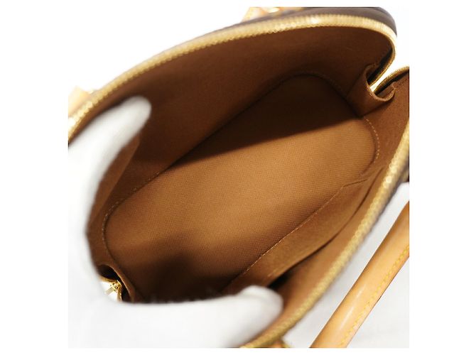 Borsa Louis Vuitton Alma BB Monogram Marrone - vista 4