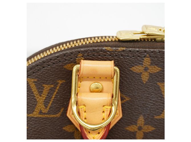 Borsa Louis Vuitton Alma BB Monogram Marrone - vista 7
