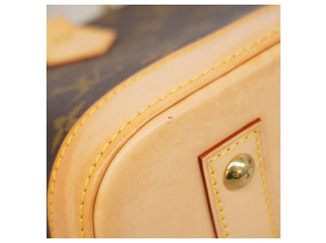 Borsa Louis Vuitton Alma BB Monogram Marrone - vista 8