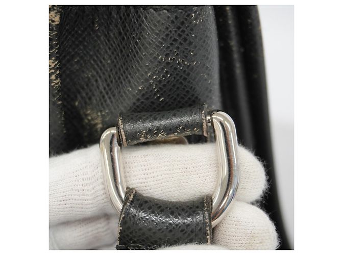 Borsa a Spalla Louis Vuitton Taiga Andrei Grigio - vista 8