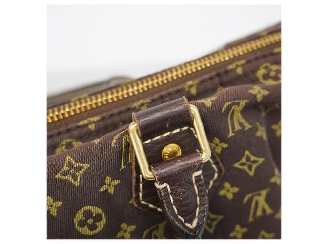 Borsa Louis Vuitton Monogram Mini Lin Speedy 30 Damier ebene - vista 9