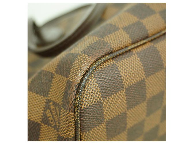 Borsa Tote Louis Vuitton Damier Neverfull PM N51109 Ebene Damier ebene - vista 10