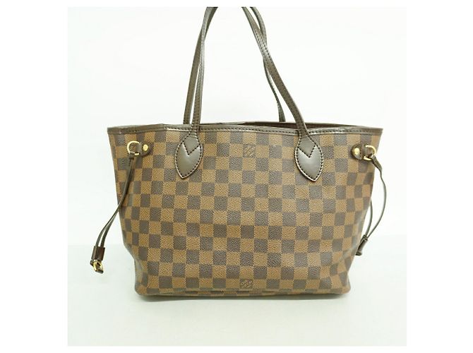 Borsa Tote Louis Vuitton Damier Neverfull PM N51109 Ebene Damier ebene - vista 11