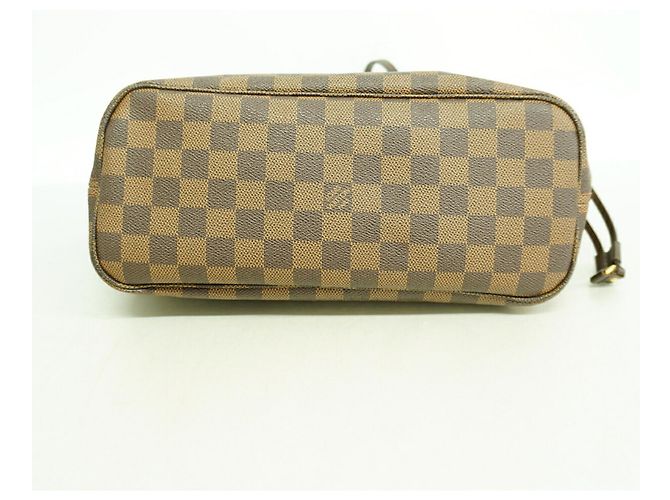 Borsa Tote Louis Vuitton Damier Neverfull PM N51109 Ebene Damier ebene - vista 3