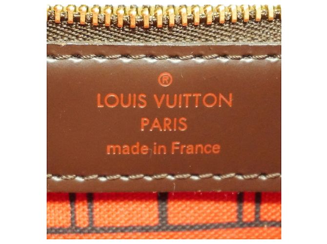 Borsa Tote Louis Vuitton Damier Neverfull PM N51109 Ebene Damier ebene - vista 5