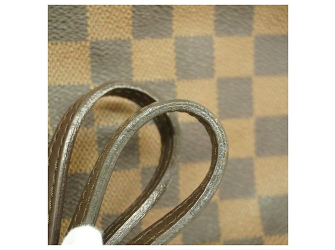 Borsa Tote Louis Vuitton Damier Neverfull PM N51109 Ebene Damier ebene - vista 7