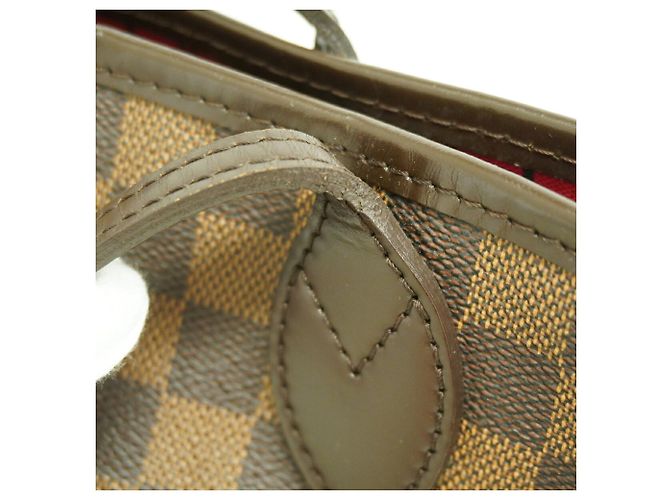 Borsa Tote Louis Vuitton Damier Neverfull PM N51109 Ebene Damier ebene - vista 8